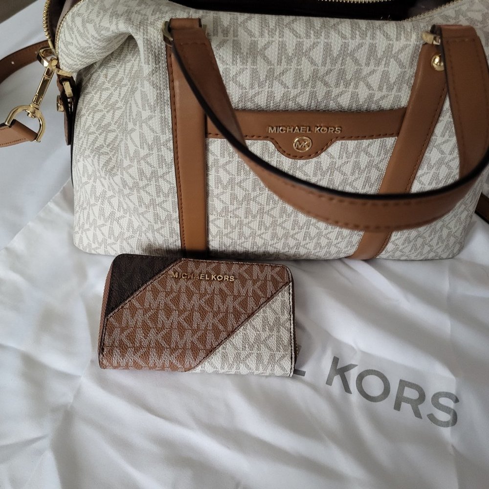 Michael Kors Crossbody and Wallet